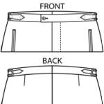 SQUARE EXTENDED WITH SIDE TABS